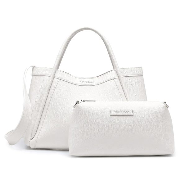 Tote Bag, Large Vegan Leather Hobo Bag With Shoulder Strap And o_o - Picture 1 of 5